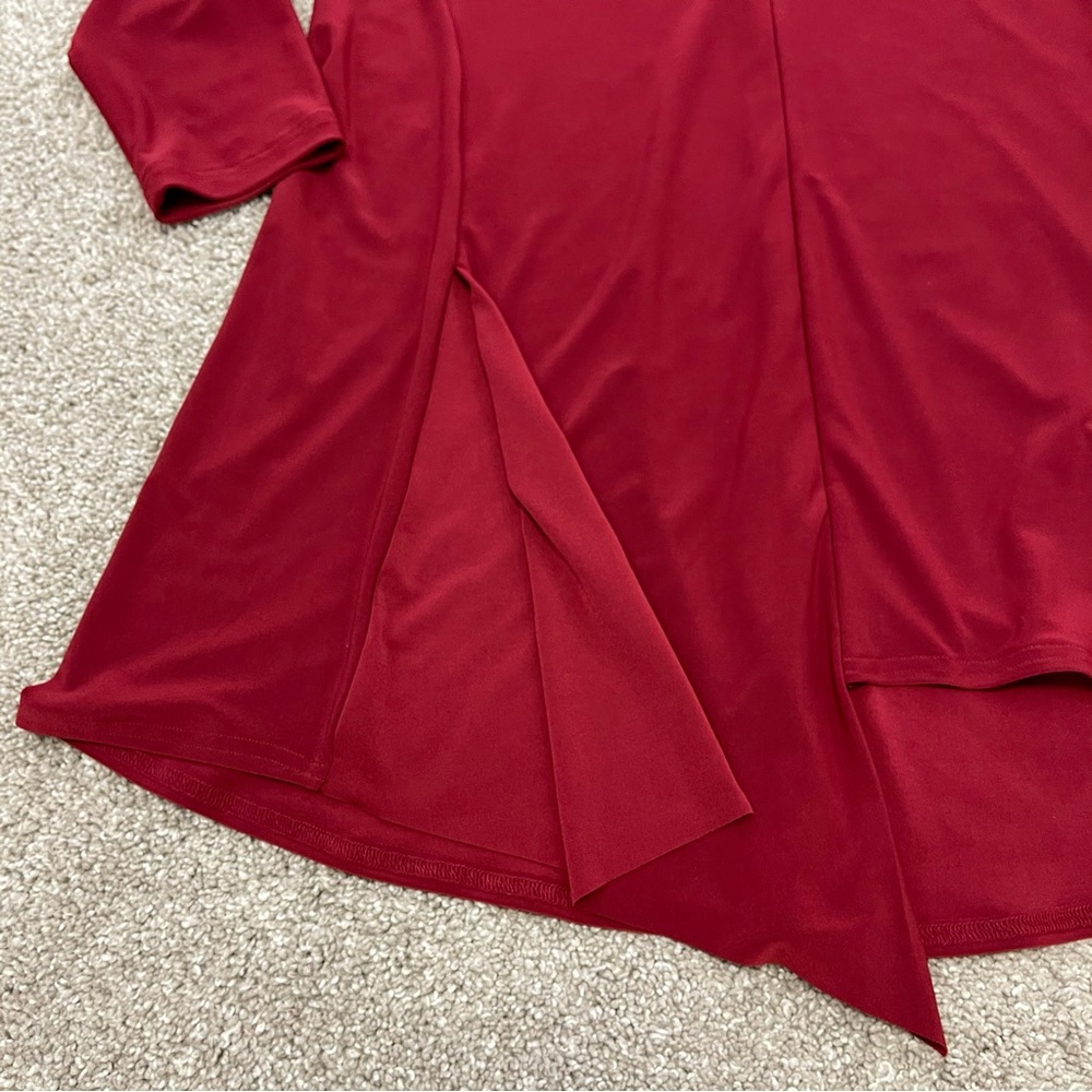 Sympli Maroon Tunic Top - Picture 4 of 5